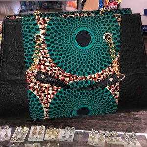 African Print HandBag